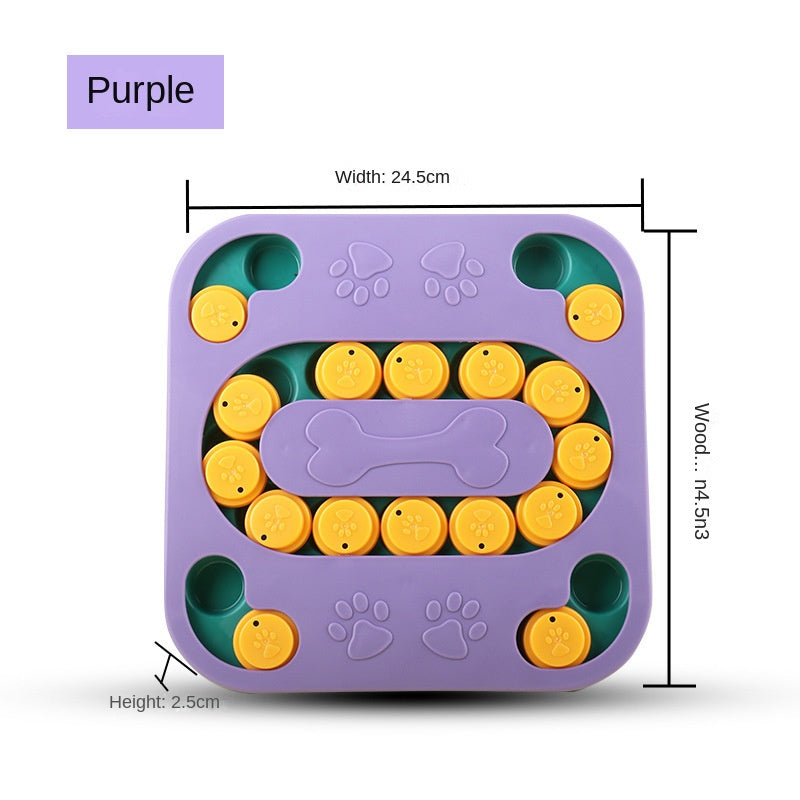 Slow Feeder Puzzle Bowl for Dogs