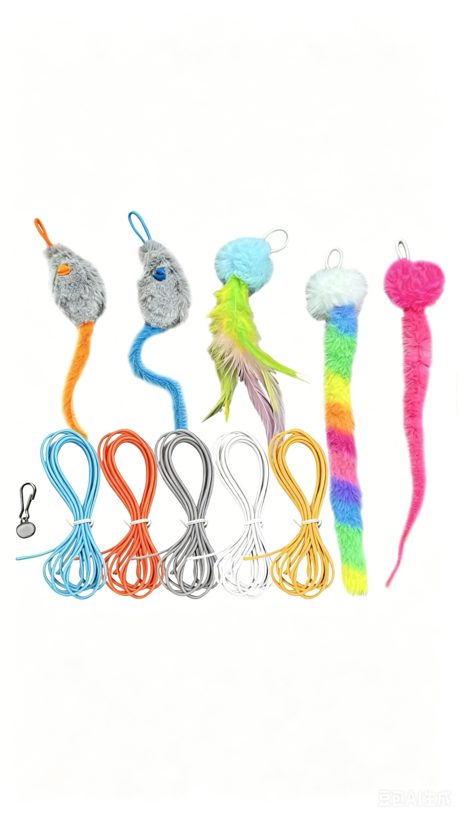 HAPPYCODE Electric Cat Teaser Toy – Rechargeable Interactive Cat Toy