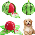 4-in-1 Watermelon Enrichment Dog Toy
