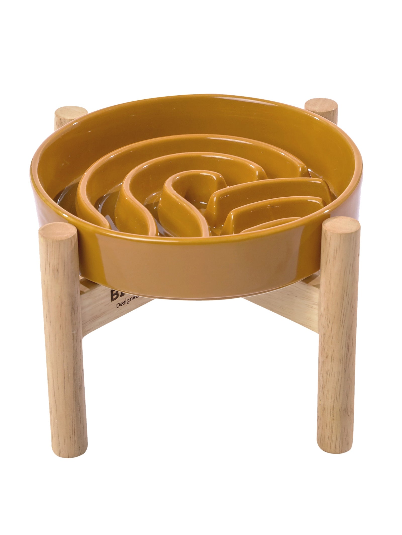 Wave Pattern Slow Feeder Bowl