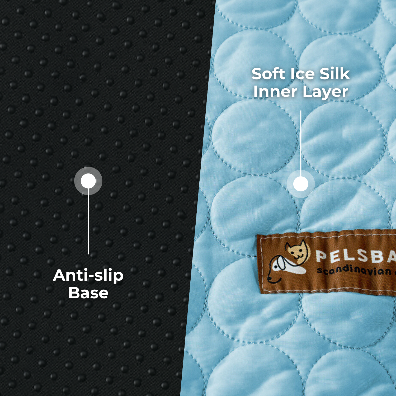 Pelsbarn Cooling Car Bed