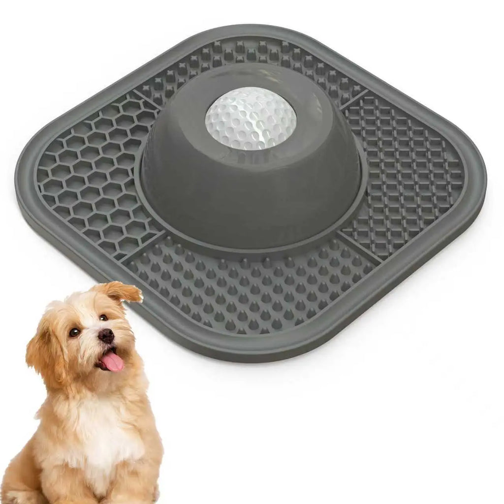 Slow Feeder Dog Bowl for Liquid Treats