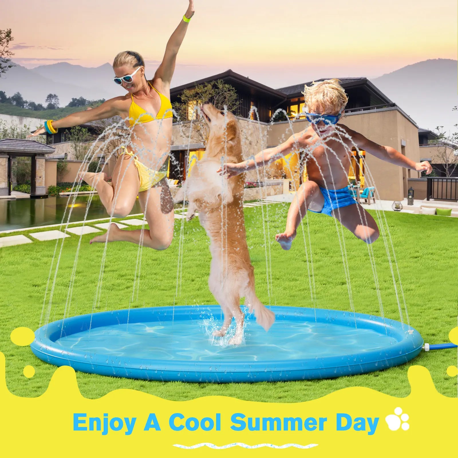 Pecute Splash Pad – Keep Pets Cool & Happy