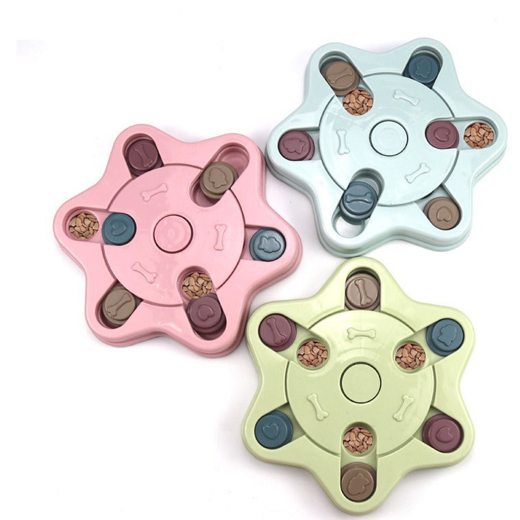 Slow Feeder Puzzle Bowl for Dogs