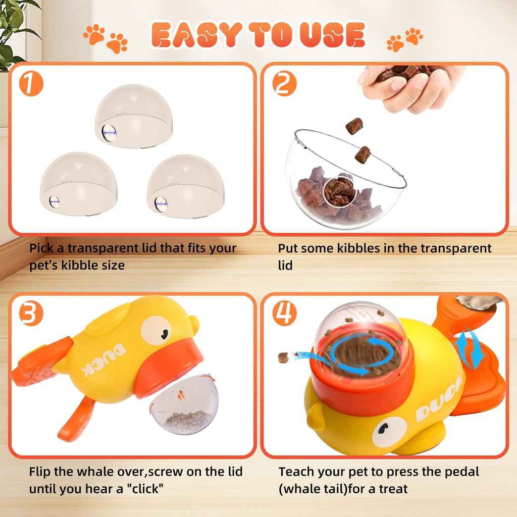 Duck Slow Feeder Puzzle Toy