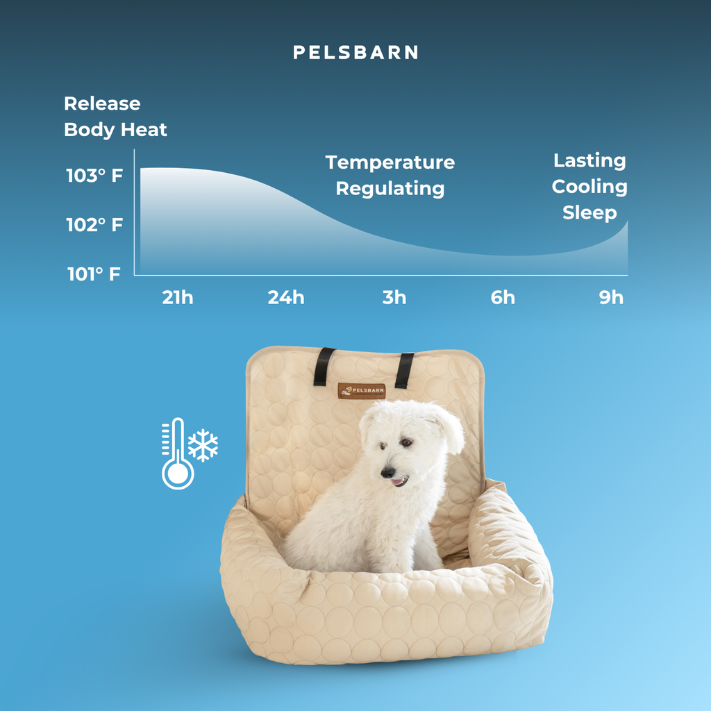 Pelsbarn Cooling Car Bed