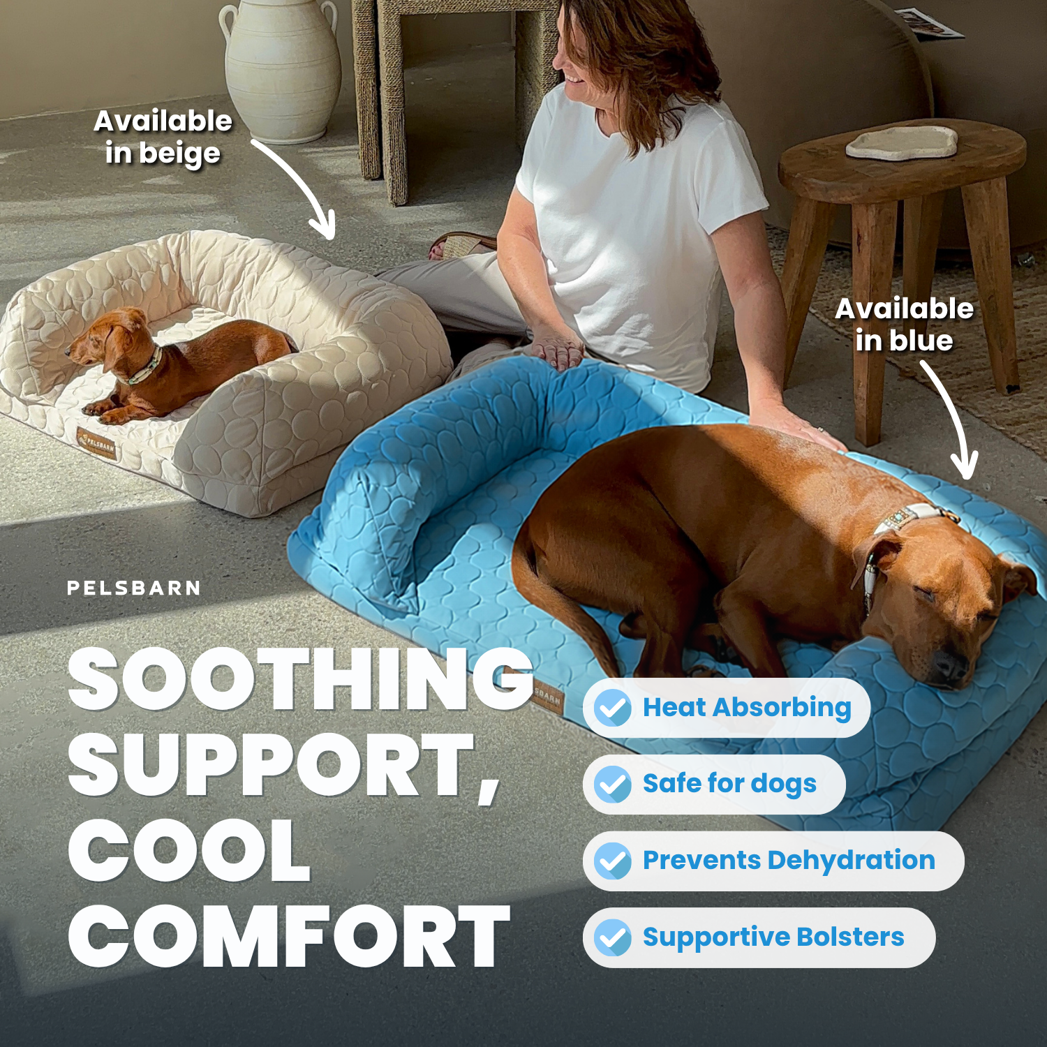 Orthopedic Cooling Dog Bed