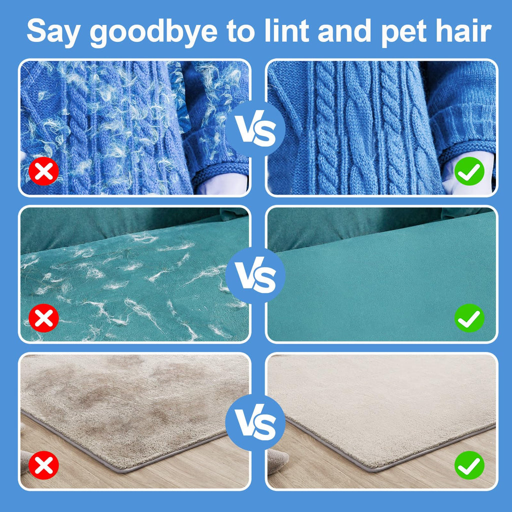 Pet Hair Removal Glove for Cats & Dogs
