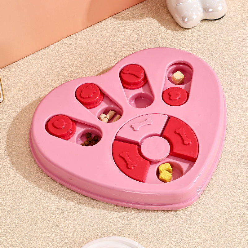 Slow Feeder Puzzle Bowl for Dogs