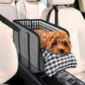 Portable Dog Car Booster Seat with Cushion