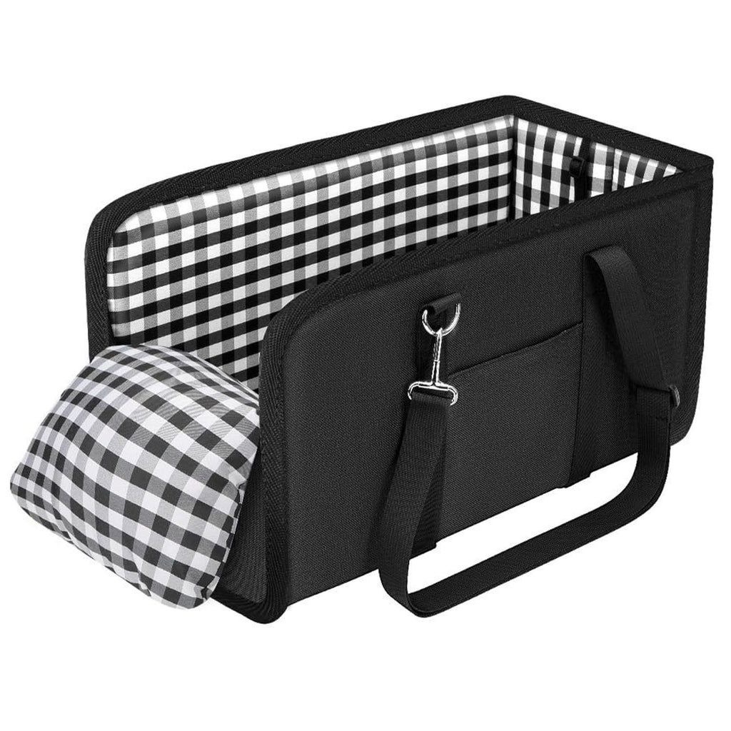 Portable Dog Car Booster Seat with Cushion