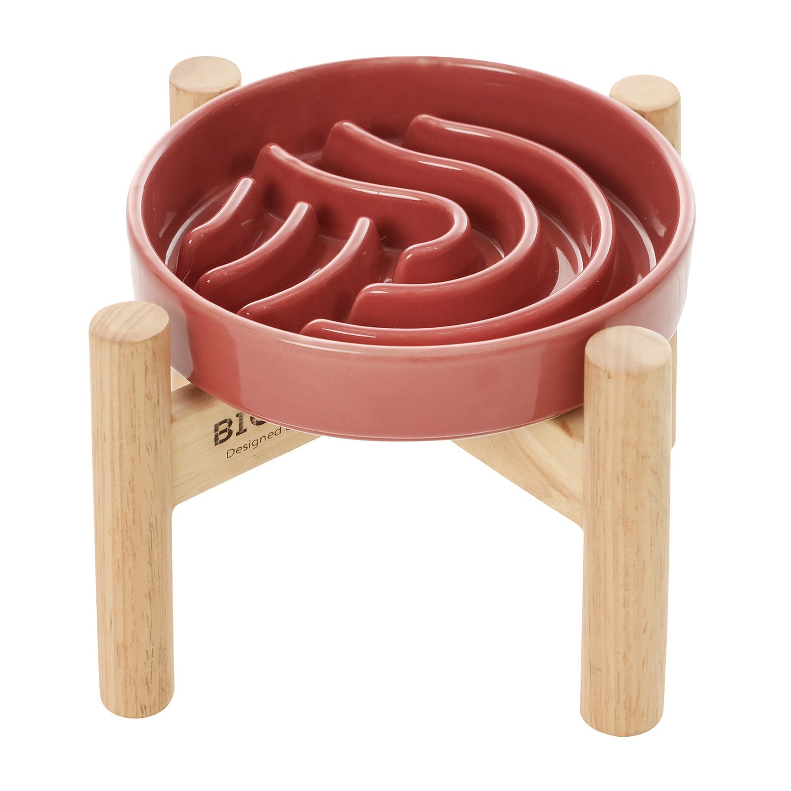 Wave Pattern Slow Feeder Bowl
