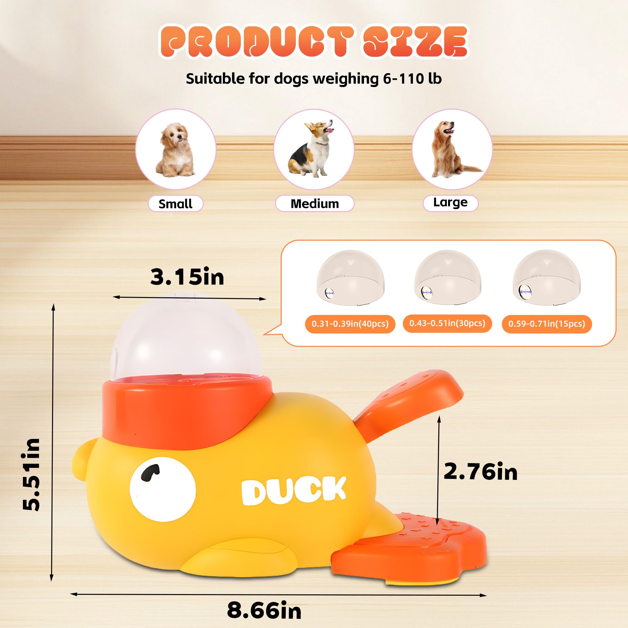 Duck Slow Feeder Puzzle Toy