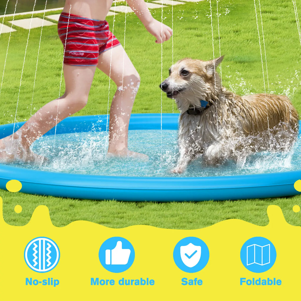Pecute Splash Pad – Keep Pets Cool & Happy