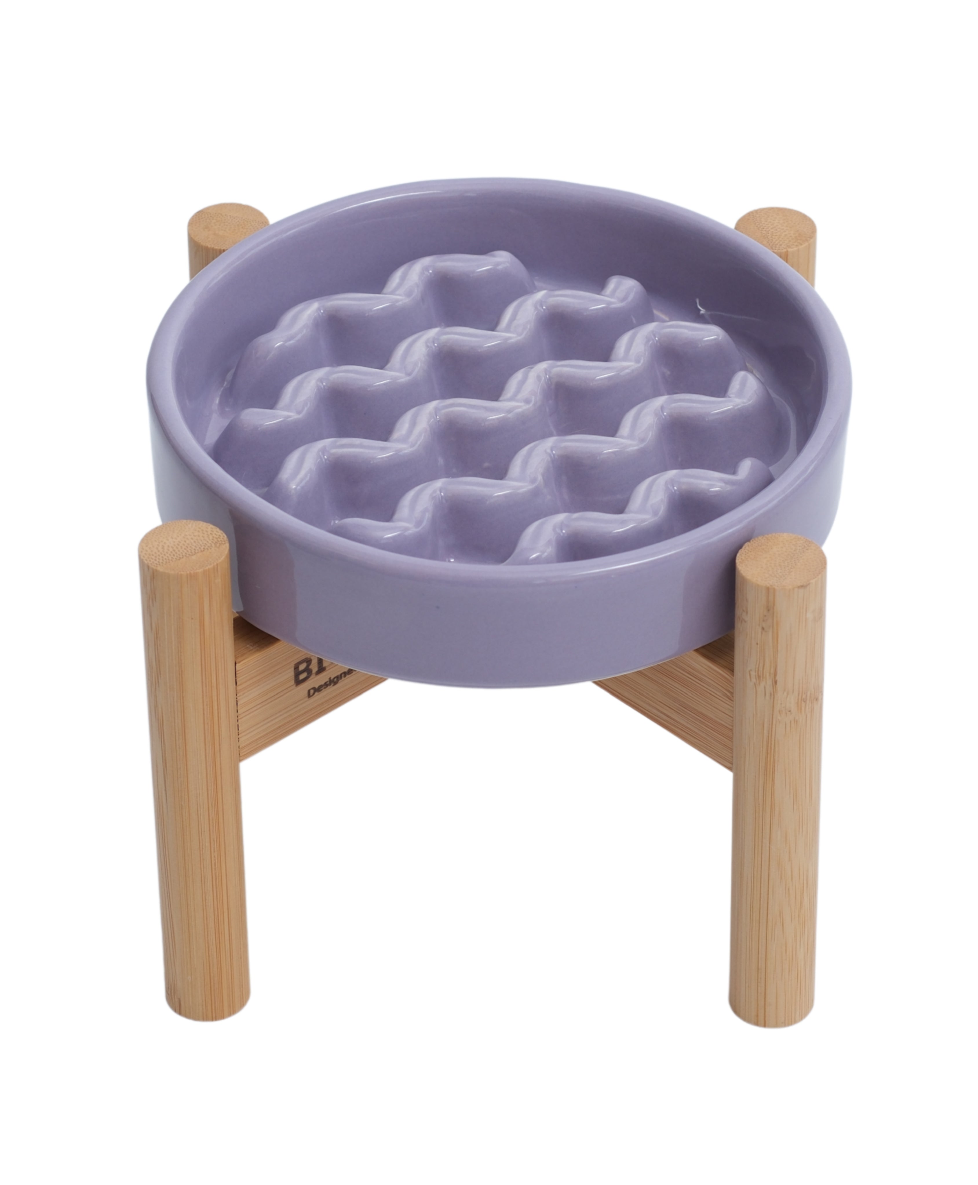 Macaroni Pattern Slow Feeder Bowl