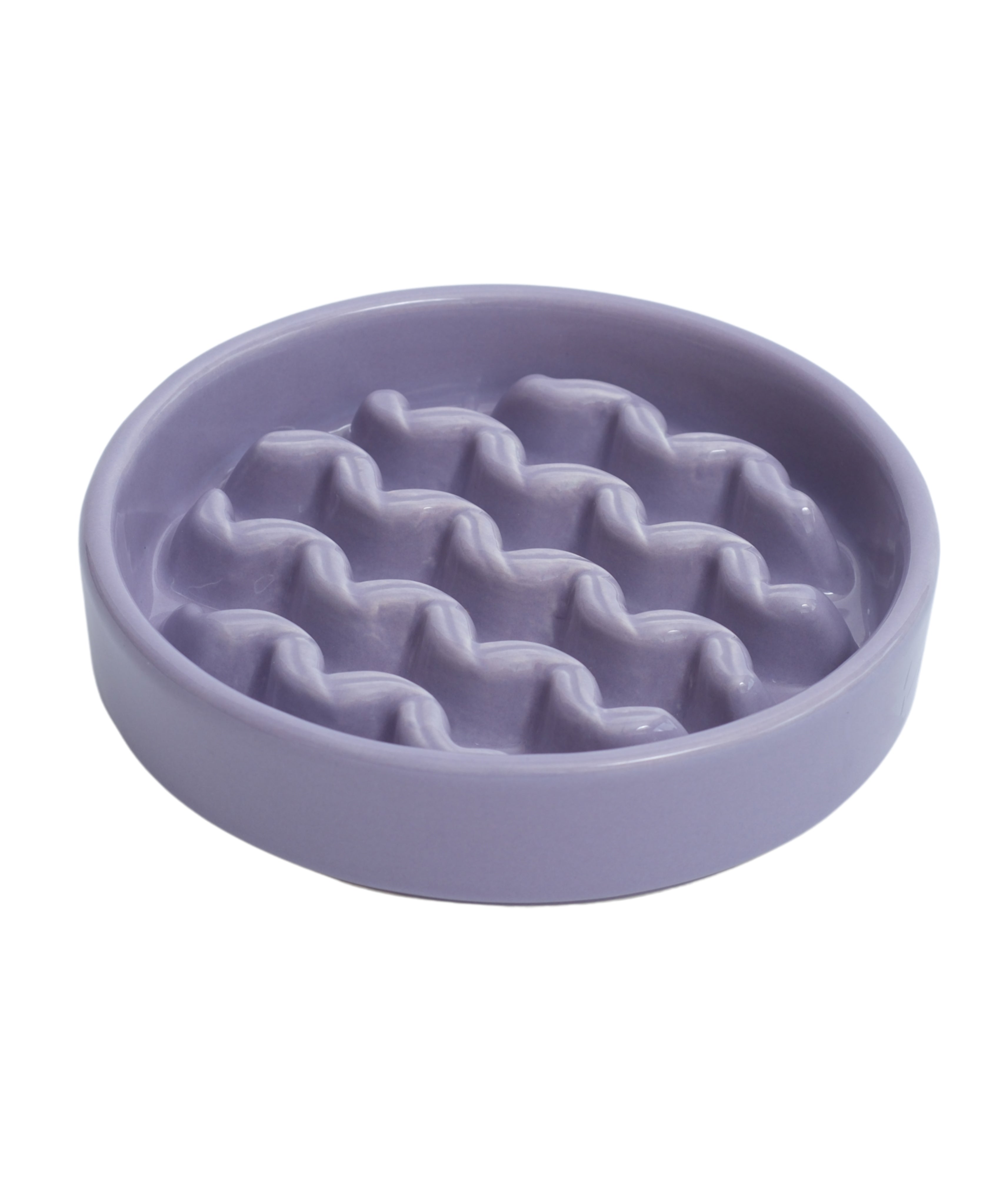 Macaroni Pattern Slow Feeder Bowl