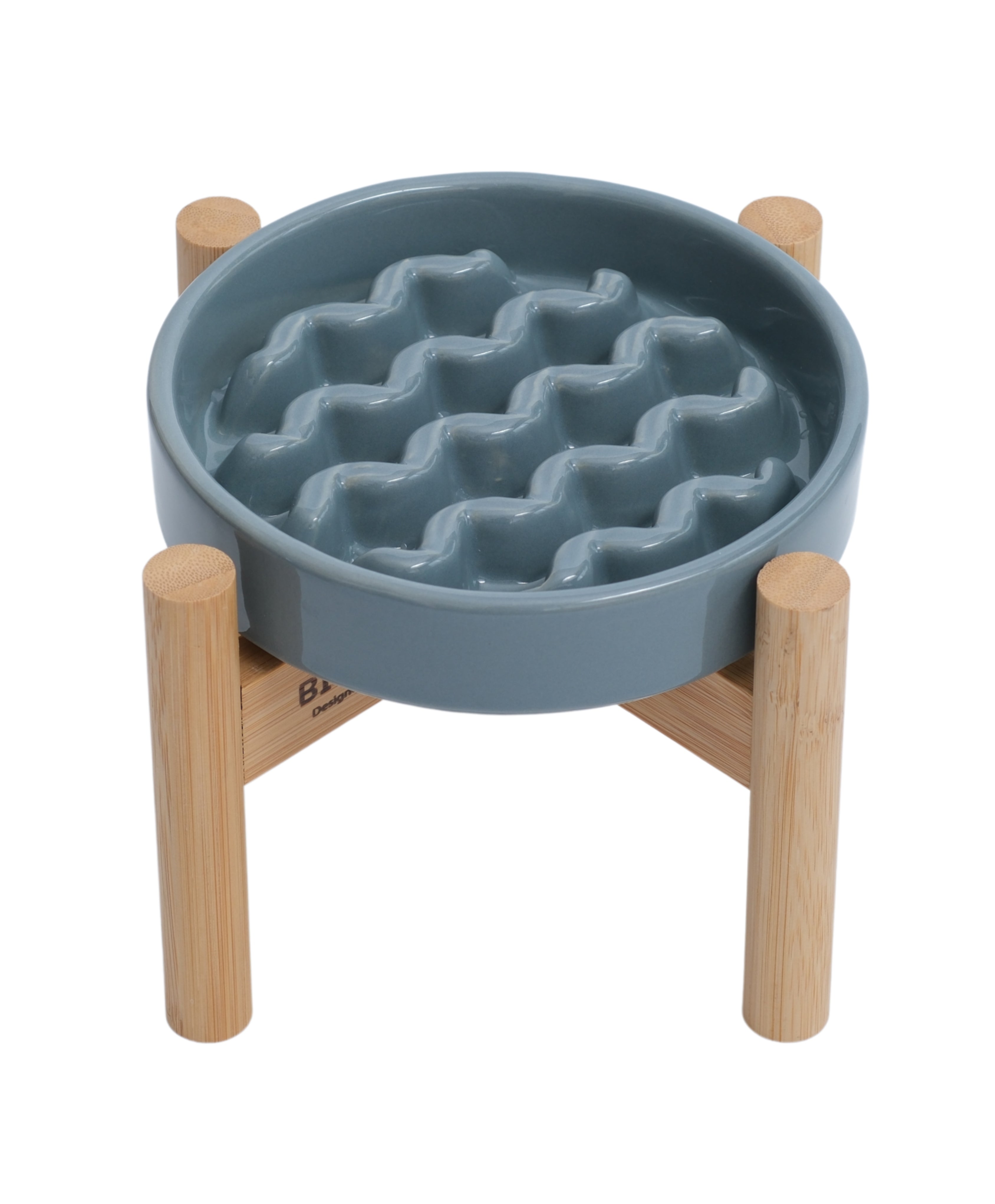 Macaroni Pattern Slow Feeder Bowl